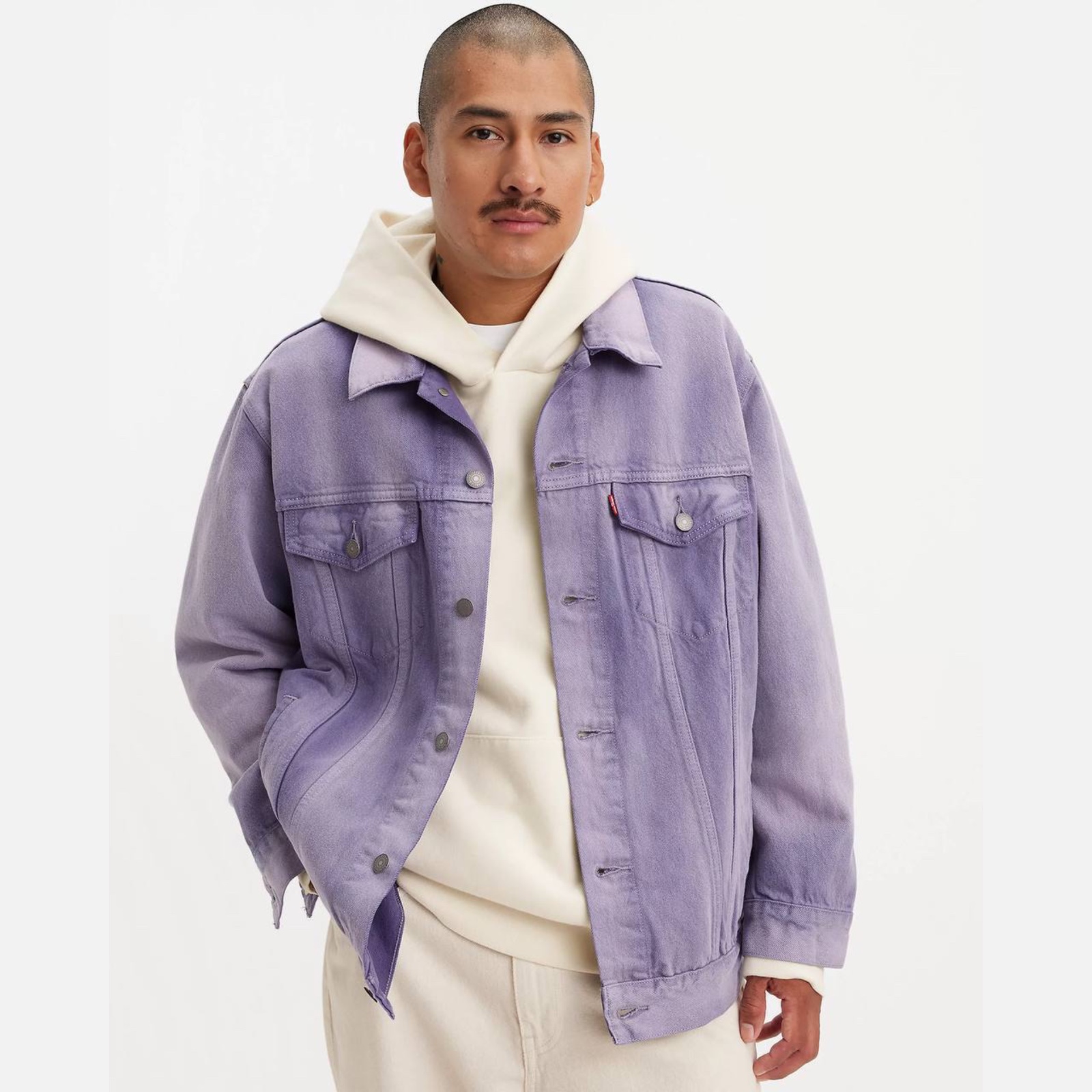 Джинсова куртка Levi’s чоловіча фіолетова A57820010