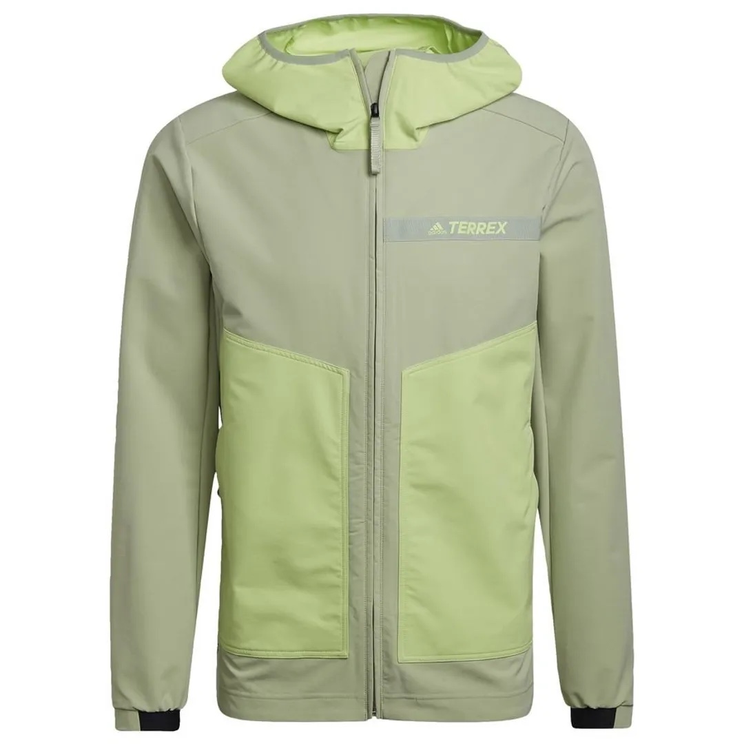 Вітровка Adidas чоловіча зелена H53395