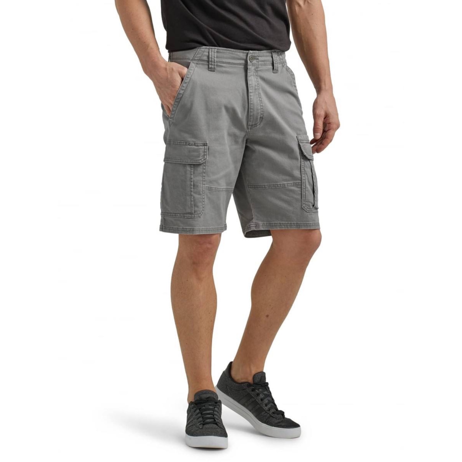 Шорти Wrangler чоловічі сірі 112336291