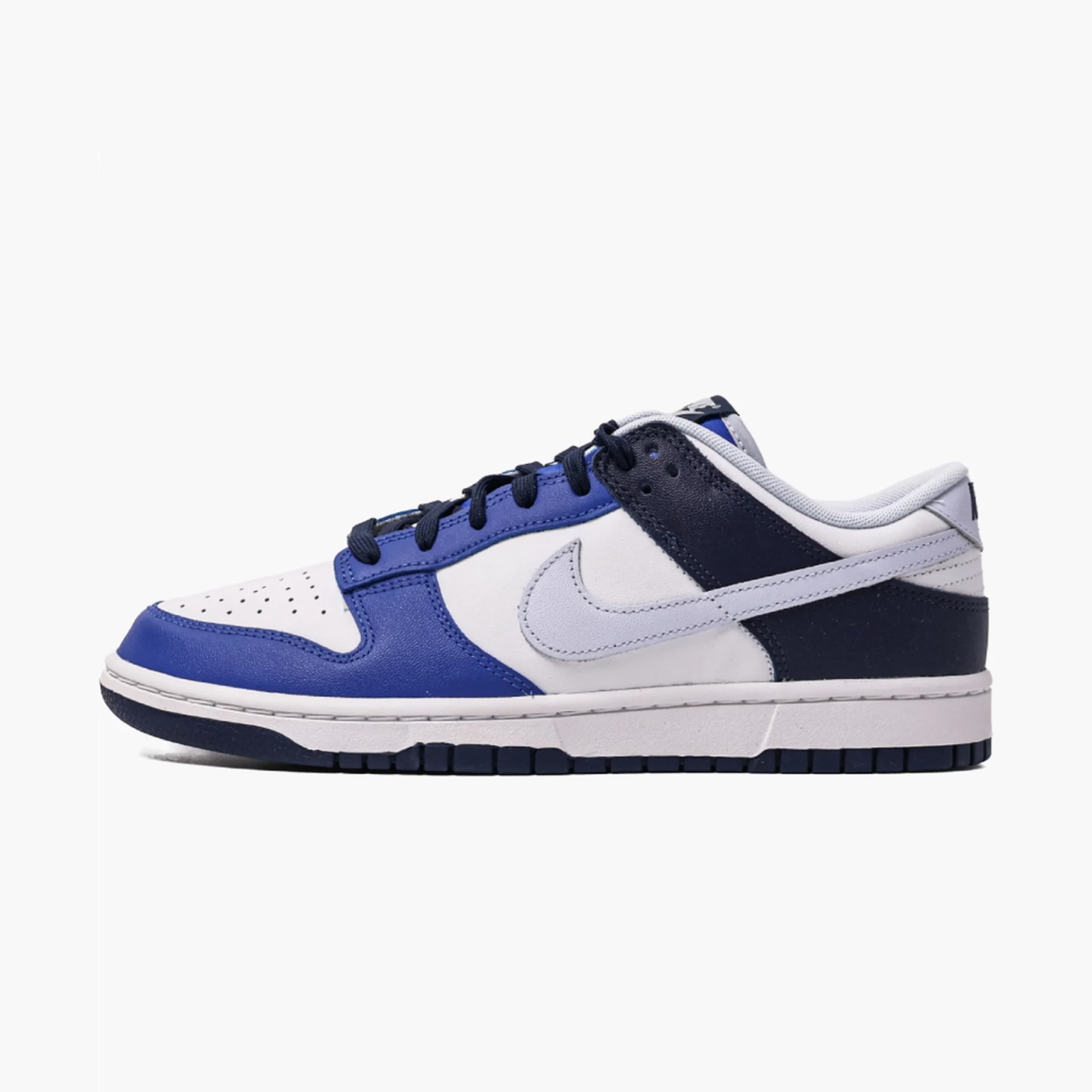 Кросівки Nike Dunk Low White/Blue чоловічі біло-сині FQ8826-100