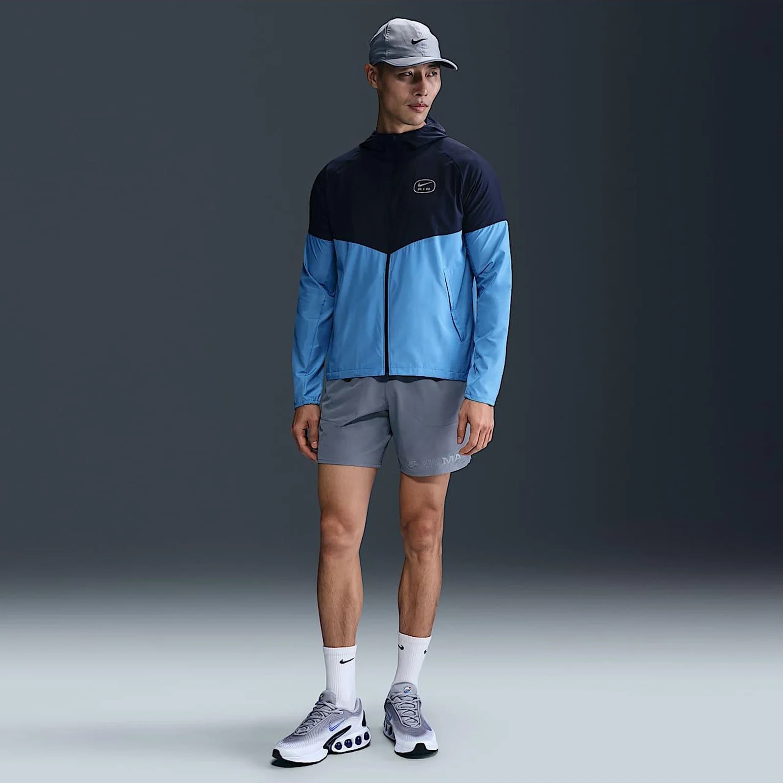 Вітровка Nike чоловіча синя HM0187-489