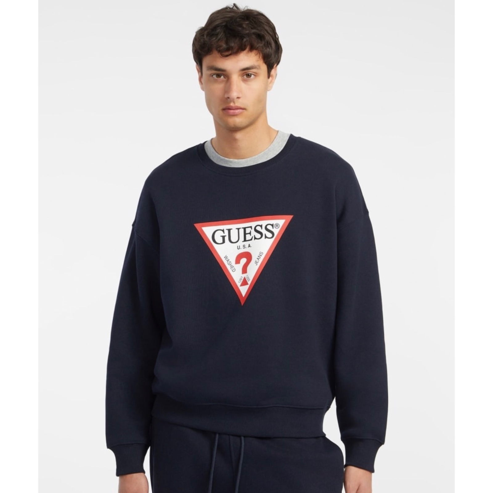 Світшот Guess чоловічий чорний M4YQ21K9V31