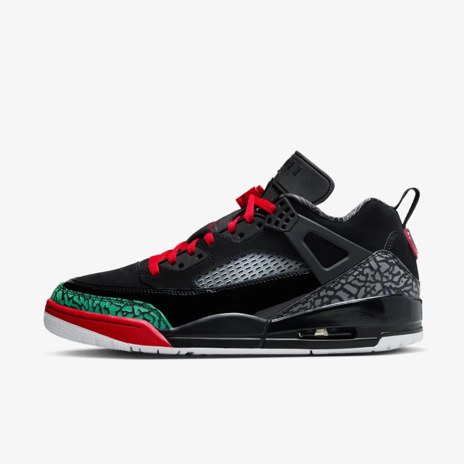 Кросівки Jordan Spizike Low Black чоловічі чорно-червоні FQ1759-060