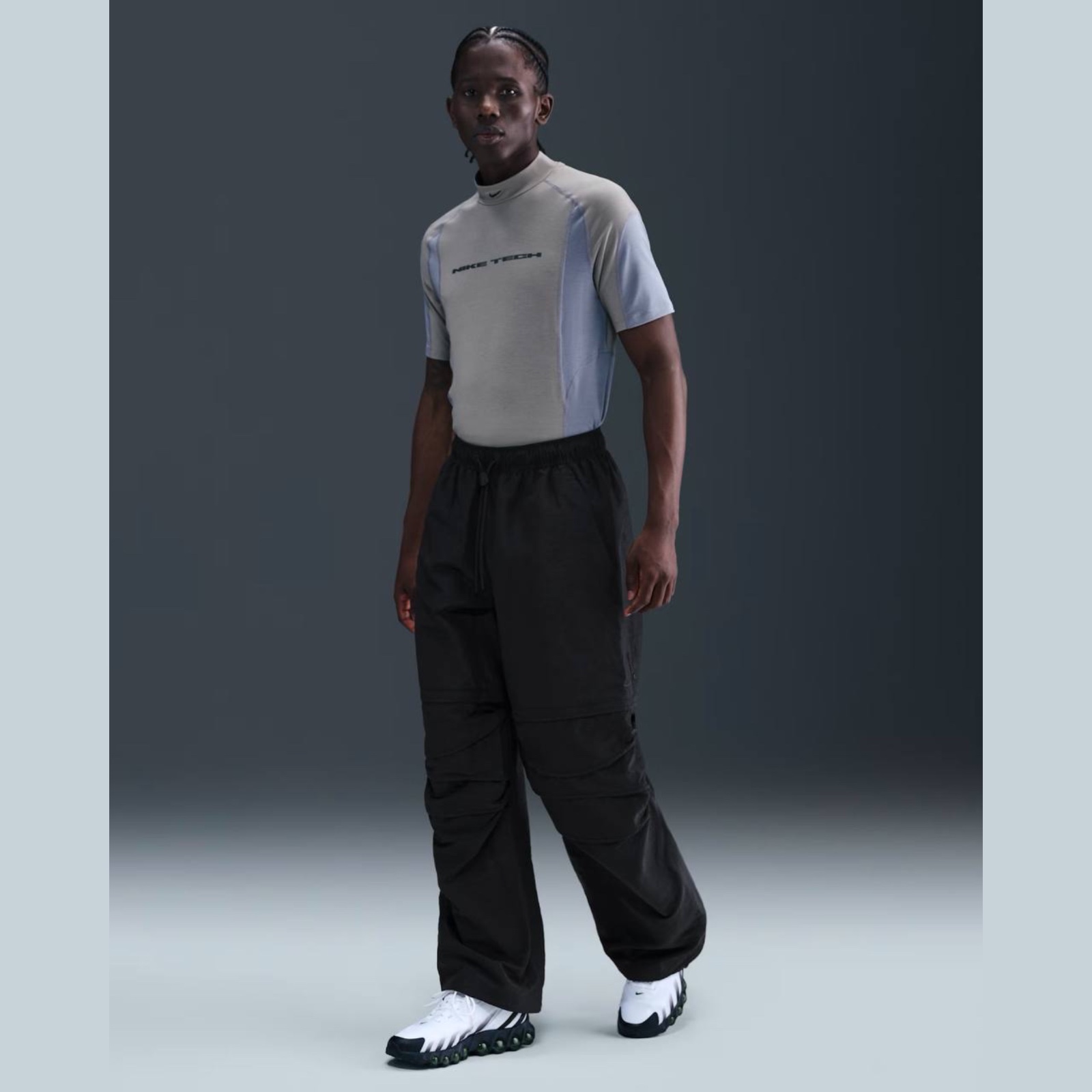 Штани Nike чоловічі чорні трансформер IF8256-010