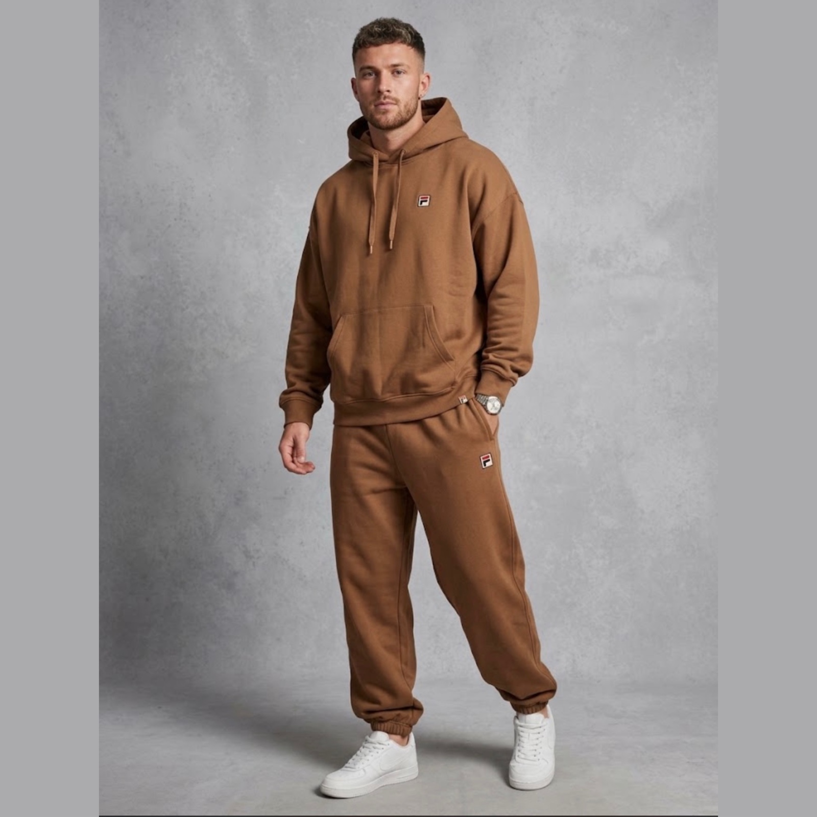 Костюм Fila чоловічий коричневий LU431152