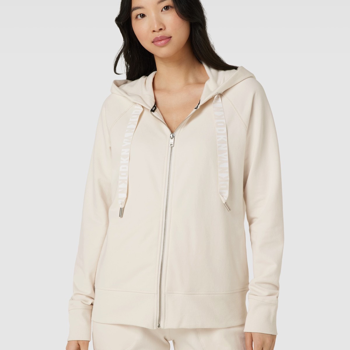 Зіп Худі DKNY жіноче бежеве DP5J9510 Y4N