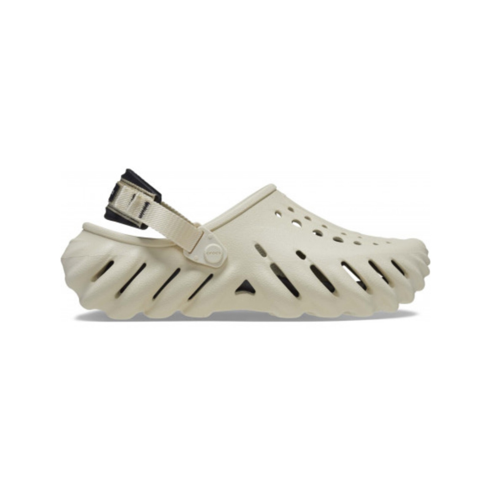 Крокси Crocs Echo Clog BONE  бежеві  з коричневим207937cr-2YJ
