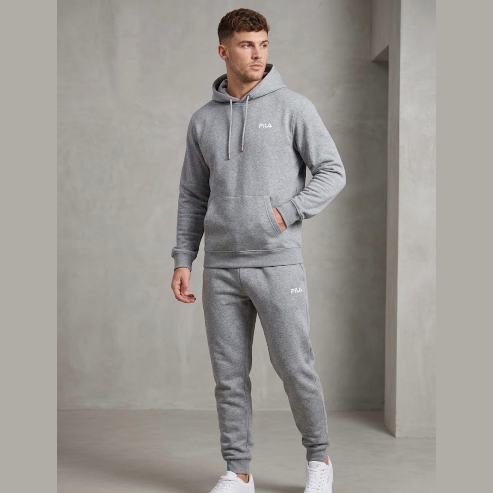Костюм Fila чоловічий сірий P0058709