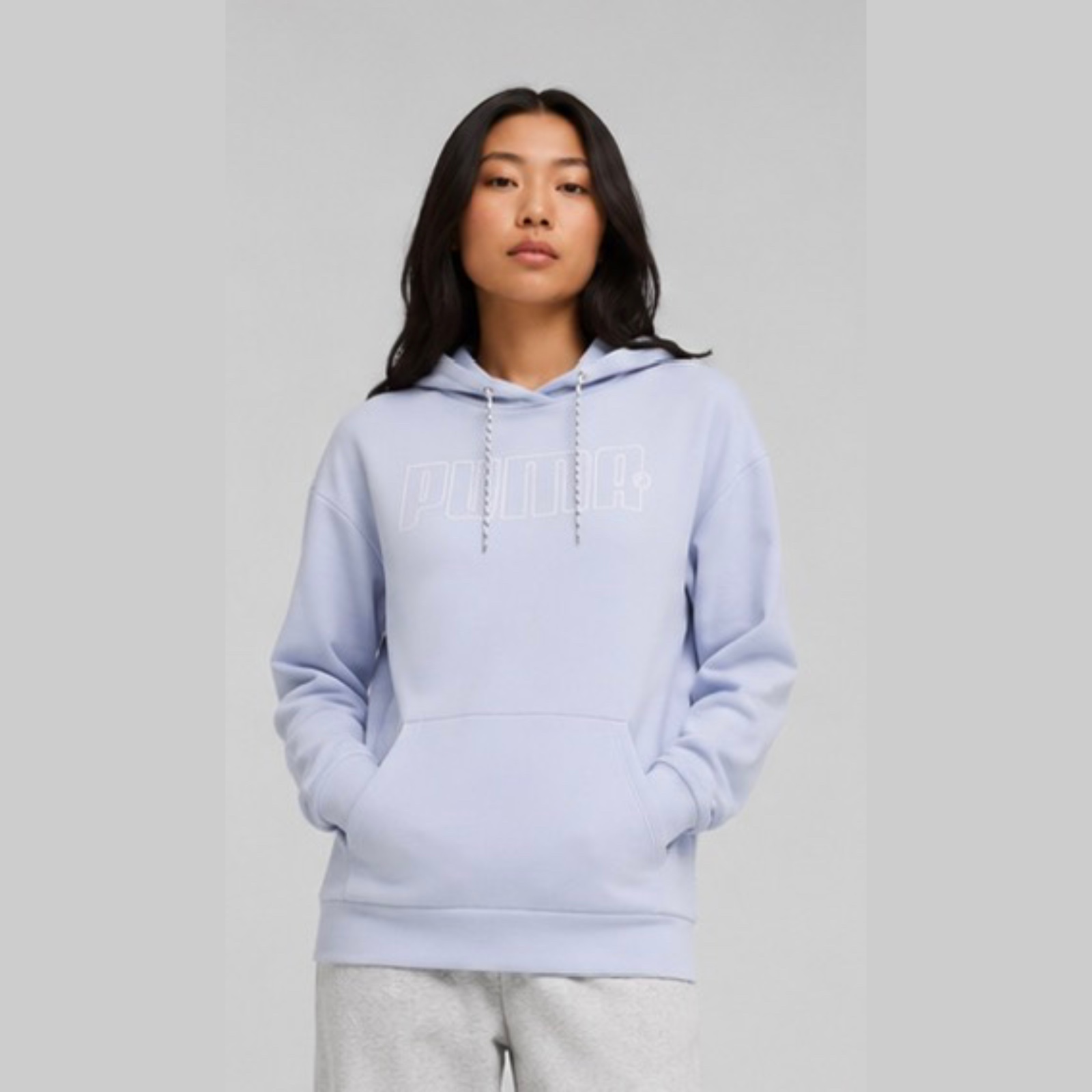 Худі Puma жіноче блакитне 671167-21